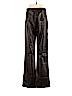 Etcetera 100% Leather Brown Leather Pants Size 0 - photo 2