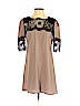 Romeo & Juliet Couture 100% Polyester Tan Casual Dress Size S - photo 1