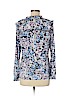 KARL Karl Lagerfeld Blue Long Sleeve Top Size M - photo 2