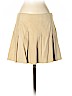 Theory 100% Leather Tan Leather Skirt Size 4 - photo 1