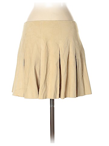 Theory Leather Skirt (view 2)