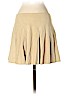 Theory 100% Leather Tan Leather Skirt Size 4 - photo 2