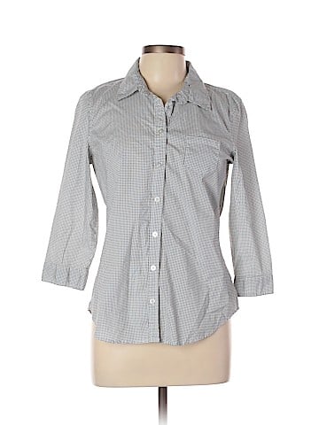 Old Navy 3/4 Sleeve Button-Down Shirt (view 1)