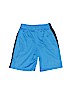 Under Armour 100% Polyester Stripes Blue Athletic Shorts Size 7 - photo 2