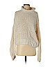 Eileen Fisher 100% Organic Cotton Ivory Pullover Sweater Size P (petite) - photo 1