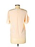 3.1 Phillip Lim 100% Silk Pink Short Sleeve Silk Top Size 6 - photo 2