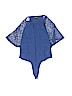Ally B Blue Short Sleeve Top Size 7 - 8 - photo 1