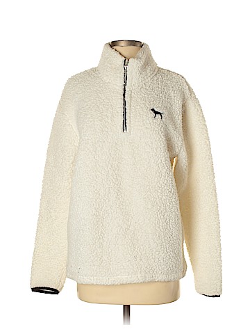 Victoria secret quarter hot sale zip sherpa