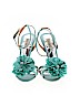 Badgley Mischka Teal Heels Size 8 1/2 - photo 2