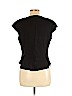 Narciso Rodriguez Black Short Sleeve Blouse Size 10 - photo 2