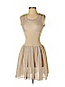Alaïa Tan Cocktail Dress Size EU 36 / US 6 - photo 1