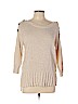 Lucky Brand Tan Pullover Sweater Size L - photo 1