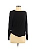 Splendid 100% Rayon Black Long Sleeve Blouse Size M - photo 1