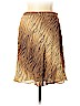 Lennie For Nina Leonard 100% Rayon Tan Casual Skirt Size L (petite) - photo 1