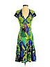 Roberto Cavalli Green Casual Dress Size EU (IT) 42 / US 6 - photo 1