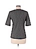Ann Taylor Black Short Sleeve Top Size M - photo 2