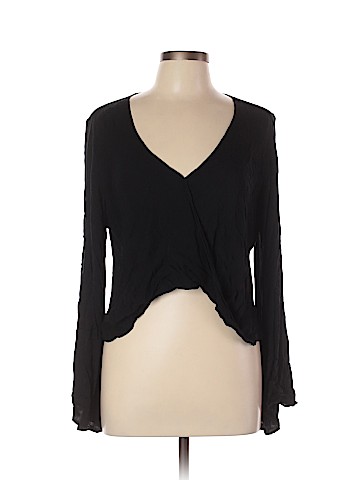 Olivaceous Long Sleeve Blouse (view 1)