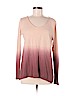 Pure & Good 100% Cotton Pink Long Sleeve Top Size M (petite) - photo 1
