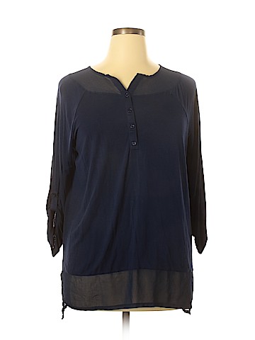 Design History 3/4 Sleeve Blouse (view 1)