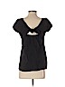 Theory Black Short Sleeve Blouse Size P (petite) - photo 2