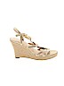 Amelia Grace Gold Wedges Size 8 - photo 1