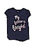 Gymboree 100% Cotton Blue Short Sleeve T-Shirt Size 7 - photo 1