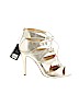 Forever 21 Gold Heels Size 10 - photo 1