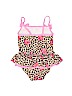 Little Me Brown One Piece Swimsuit 12-18 MO / 18 MO - photo 2