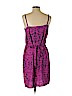 Ann Taylor 100% Polyester Pink Casual Dress Size 12 - photo 2