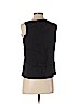 Theory 100% Viscose Black Sleeveless Blouse Size P (petite) - photo 2