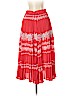 Self-Portrait 100% Polyester Red Casual Skirt Size 4 - photo 1