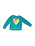 Cat & Jack 100% Cotton Hearts Graphic Blue Pullover Sweater Size 4T - photo 1