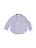 Ralph Lauren 100% Cotton Blue Long Sleeve Button-Down Shirt 9-12 MO / 12 MO - photo 1