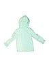 Carter's 100% Cotton Solid Green Zip Up Hoodie Size 4 - photo 2