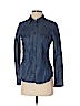 Adriano Goldschmied Blue Long Sleeve Button-Down Shirt Size XS - photo 1