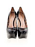 Casadei 100% Leather Black Heels Size 6 1/2 - photo 2