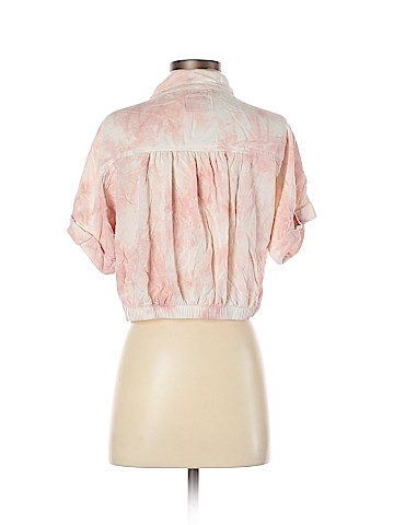 American Eagle Outfitters Short Sleeve Blouse (view 2)