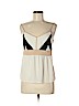 Ann Taylor LOFT 100% Polyester Ivory Sleeveless Blouse Size 6 (petite) - photo 1