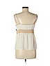 Ann Taylor LOFT 100% Polyester Ivory Sleeveless Blouse Size 6 (petite) - photo 2