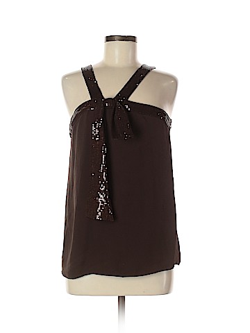 Tory Burch Sleeveless Silk Top (view 1)