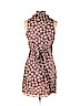 Ann Taylor LOFT 100% Polyester Tan Casual Dress Size 00 (petite) - photo 2