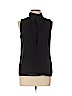 Vince Camuto 100% Polyester Black Sleeveless Blouse Size S - photo 1