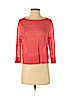 Eileen Fisher Red 3/4 Sleeve T-Shirt Size S (petite) - photo 1