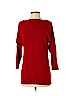 Magaschoni 100% Cashmere Red Cashmere Pullover Sweater Size S - photo 1