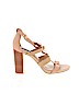 White House Black Market Tan Heels Size 8 1/2 - photo 1