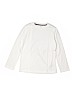 Old Navy 100% Cotton White Long Sleeve T-Shirt Size 8 - photo 1