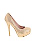 Steve Madden Gold Heels Size 7 1/2 - photo 1