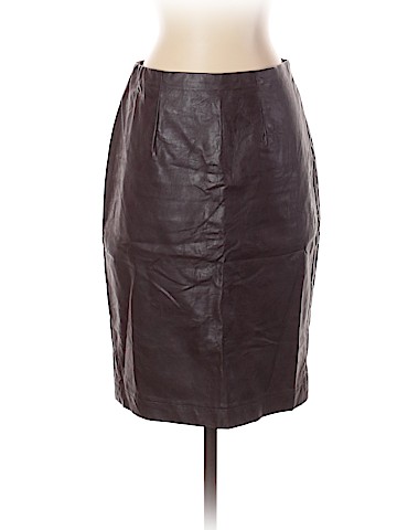 Ann Taylor Faux Leather Skirt (view 1)