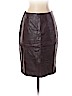 Ann Taylor 100% Polyester Brown Faux Leather Skirt Size 2 (petite) - photo 1