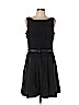 White House Black Market 100% Polyester Black Cocktail Dress Size 12 - photo 1